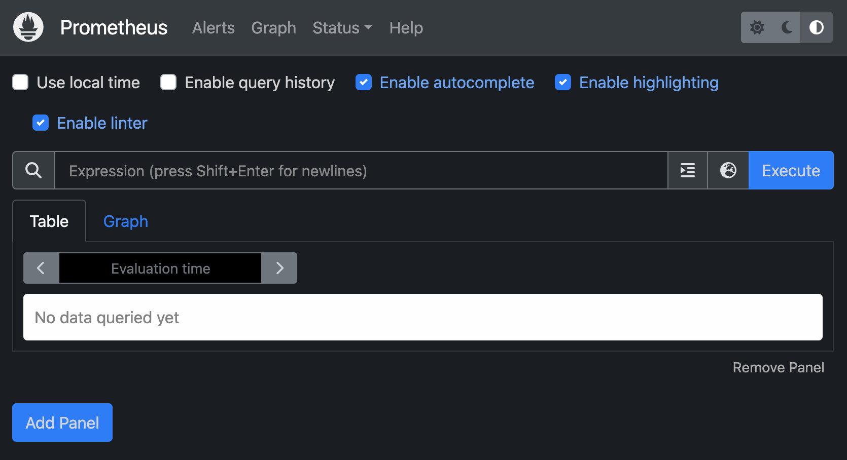 Prometheus UI